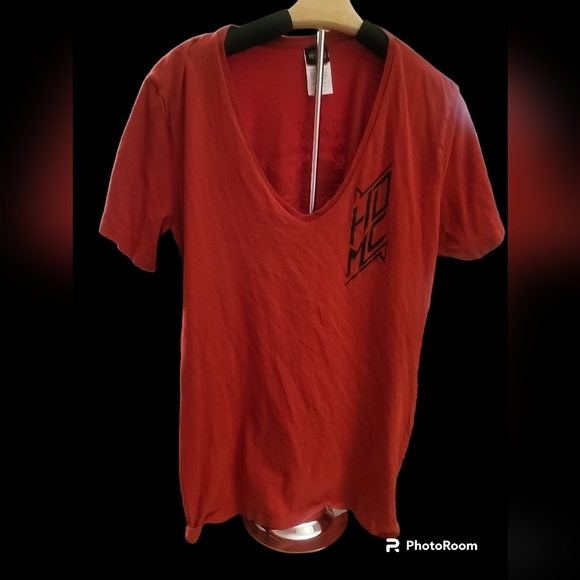 Harley Davidson Womens V-neck Short Sleeve Tshirt - Picture 4 of 9